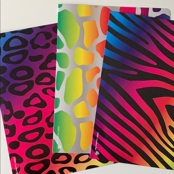 Carolina Pad 3pack File Folders with tabs lot of 4 - Picture 5 of 6